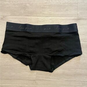 PINK Victoria's Secret Women's Black Athletic Shorts